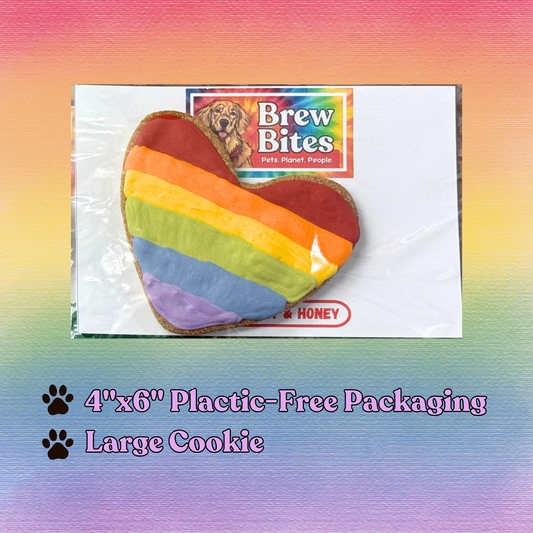 Large Pride Paws or Pride Heart