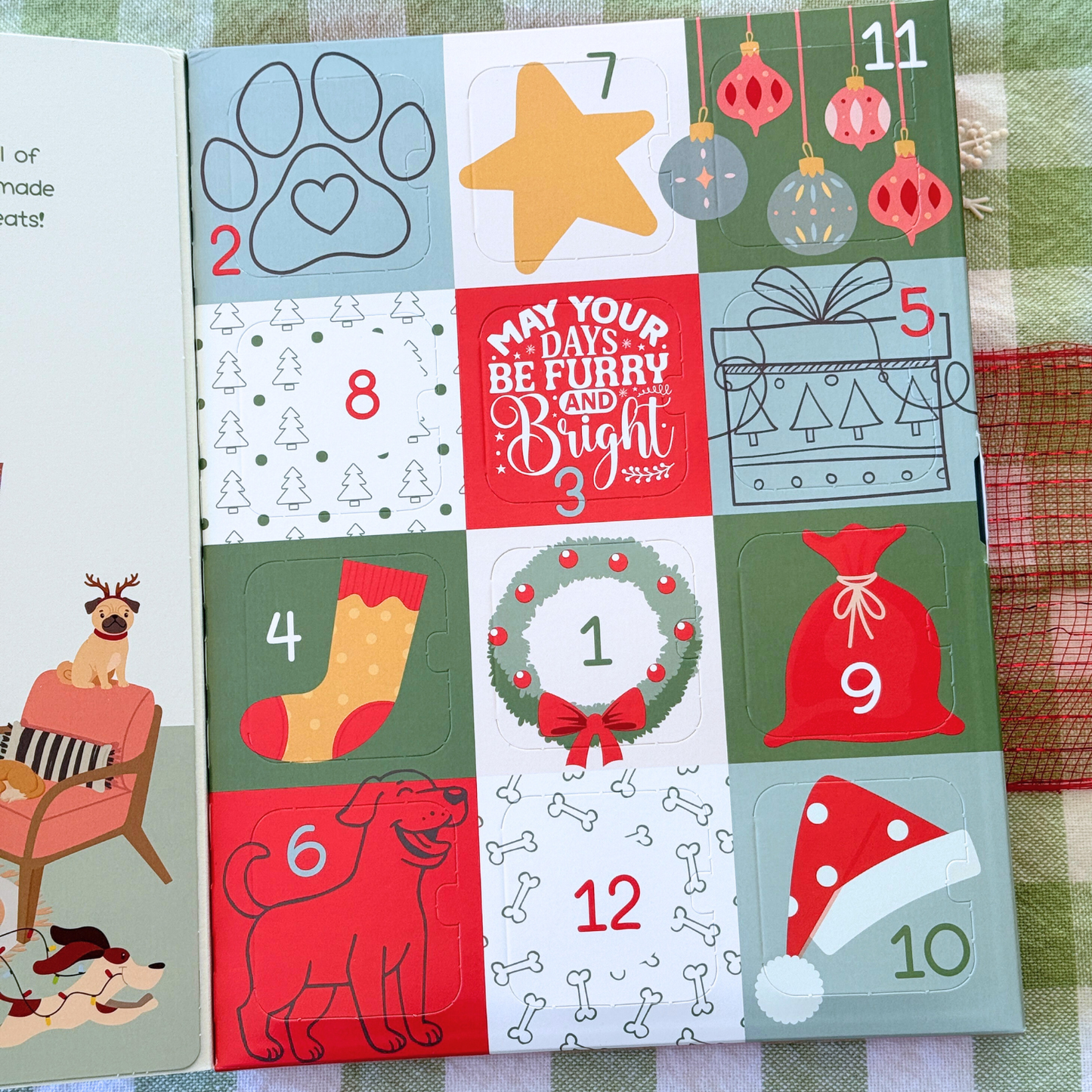 Advent Calendar, 24 Cookies!